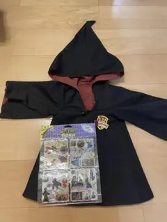 赤ちゃん　ハリーポッター風　ローブ　ステッカー付き