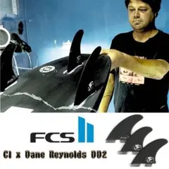 FCS2 CI x Dane Reynolds DD2 Tri Fin L