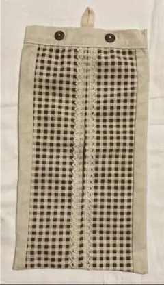 ティッシュボックスカバー　ユーズド品