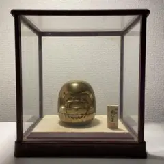 招福 菊達磨 骨董品