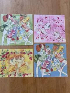 ◎大幅値下げ◎セーラームーン 武内直子 原画風イラスト便箋4枚セット