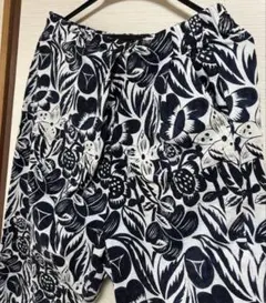 レキップ　和柄　花柄　パンツ　ゆったり