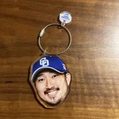 選手顔デザイン キーホルダー 約8cm藤嶋投手