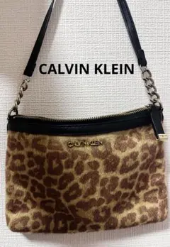 CALVIN KLEIN⭐︎カルバンクラインヒョウ柄クラッチバッグ