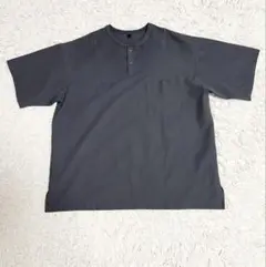 無印良品　良品計画　シアサッカー　シャツ　半袖　Tシャツ
