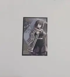 鬼滅の刃　映画　グッズ　描き下ろしイラスト　ランダムフォトカードA　伊黒小芭内