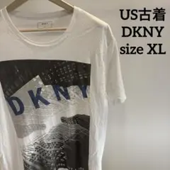 【フォロー割】US古着 ダナキャラン DKNY プリント 90s 00s