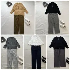 レディース服　まとめ売り12点　Lサイズ　12点　冬物　ニット　ズボン