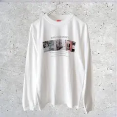 《 United Athle 》 長袖Tシャツ　プリントT　街　英語フレーズ　S