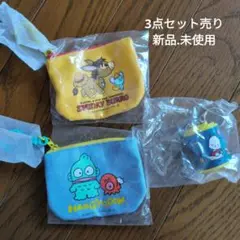 サンリオ コインケースカプセルトイ3点セット売り(新品.未使用)