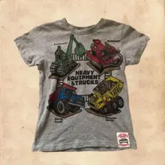 F.O.KIDS　働く車　プリントＴシャツ　130