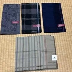 Orobianco & Givenchy ハンカチ4セット