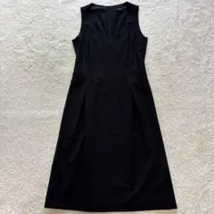 HUGO BOSS オケージョンワンピース ノースリーブ　ブラック