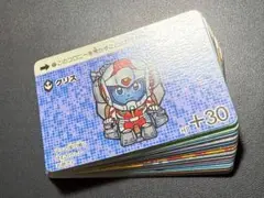 美品 SD ガンダム カードダス 本弾 8弾 ノーマルコンプ