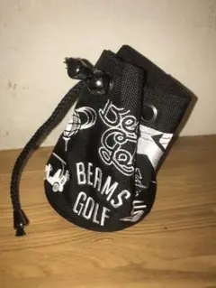beams golf ポーチ ブラック ミニ