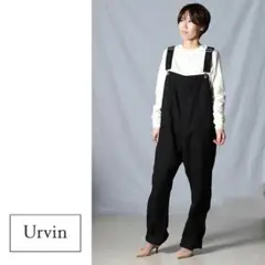 URVIN アービン ベイカーサロペット 1 ブラック