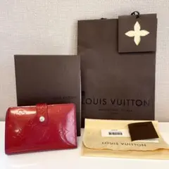 LOUIS VUITTON ルイヴィトン ヴェルニ 二つ折り財布