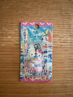ハローキティ ご当地キティ みちのく限定 かもめの玉子 ファスナーマスコット