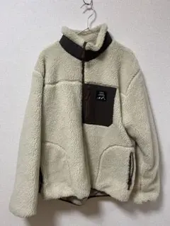 URBAN RESEARCH DOORS フリースジャケット クリーム色