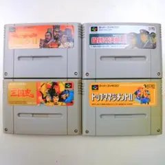 スーパー三国志2 提督の決断2 などシミュレーションゲーム4点