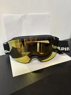 ALPINA スキー・スノーボードゴーグル イエロー