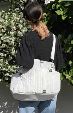 新品❤ソルプレーサ❤キルティングショルダートートバック❤ホワイト❤