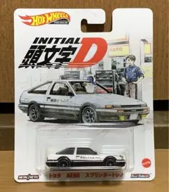 ホットウィール 非売品 イニシャルD 顔文字D トレノ AE86 レア 未開封 ホットウィール 非売品 イニシャルD 顔文字D トレノ AE86 レア