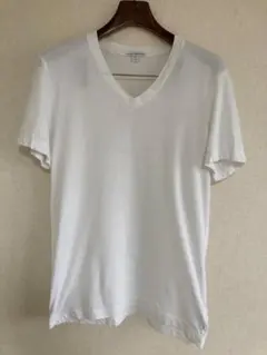 ジェームスパース JEAMS PERSE 半袖Tシャツ 白無地 サイズ0