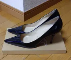 Louboutin クリスチャン ルブタン パンプス パテント エナメル