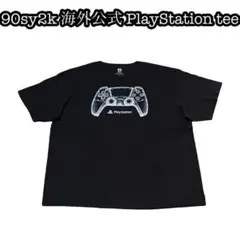 90sy2k 海外限定 公式 PlayStation スケルトン TEE ゲーム