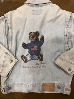 POLO ラルフローレン熊デニムGジャン