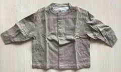 無印良品　子供用カットソー　シャツ　90cm ベージュ