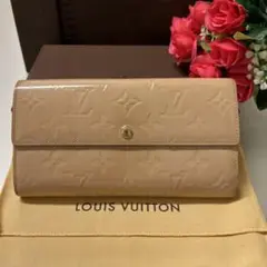未使用に近い‼️ ルイヴィトン ヴェルニ ポルトフォイユ サラ 財布 長財布