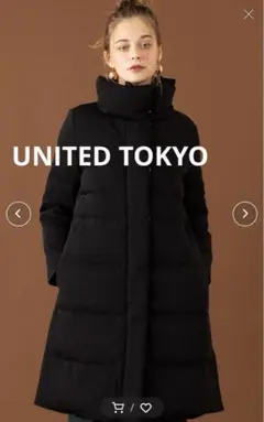 美品 UNITED TOKYO ユナイテッド トウキョウ リバーシブル ダウン