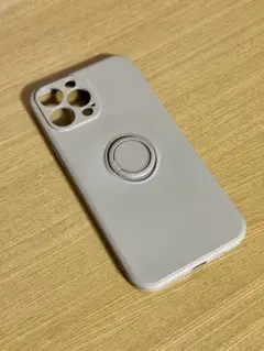 iPhone13 Pro Max シリコンケース リング付き