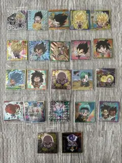ドラゴンボールウエハースシール　22枚セット