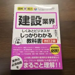 図解即戦力 建設業界のしくみとビジネスがこれ1冊でしっかりわかる教科書[改訂2…