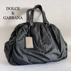 イタリア製★ドルチェu0026ガッバーナ 大容量 ハンドバッグ ナイロン メンズ 黒
