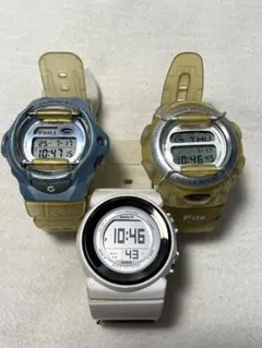 CASIO baby-G 3本　まとめ