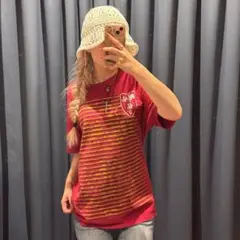 【送料無料】USA古着 Tシャツadidas アディダス 小さめサイズ 平成