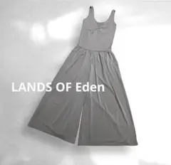 LANDS OF Eden ランズオブエデン オールインワン　S ベージュ