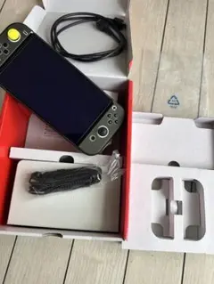 switch oled 本体　動作完璧　ネイビーコントローラおまけ付き