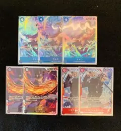 ワンピースカードTHE BEST２ sr 7点まとめ売りセット！