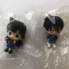 名探偵コナン　ガチャガチャ　コナン　蘭　2点セット