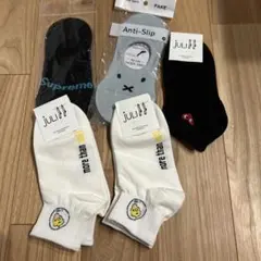 【新品未使用】スニーカーソックス5足まとめ売り