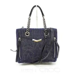 美品 ジミーチュウ JIMMY CHOO バッグ デニム 20-22011722