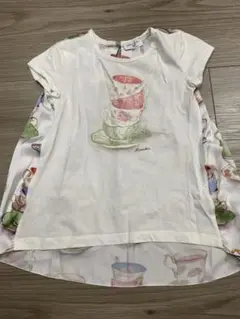 MONNALISA ティーカップ 半袖シャツ 110cm