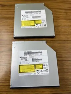 HLDS 9.5mm厚 SATA接続 内蔵型 DVDドライブ2点セット売り