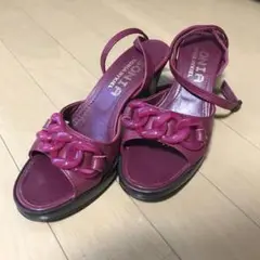 SONIA RYKIEL ソニアリキエル ストラップサンダル ワインレッド