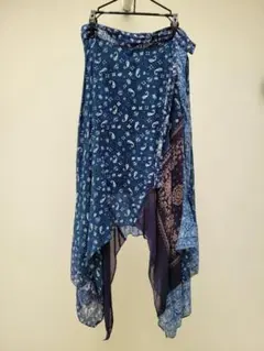 美品DIESEL ペイズリー バンダナ